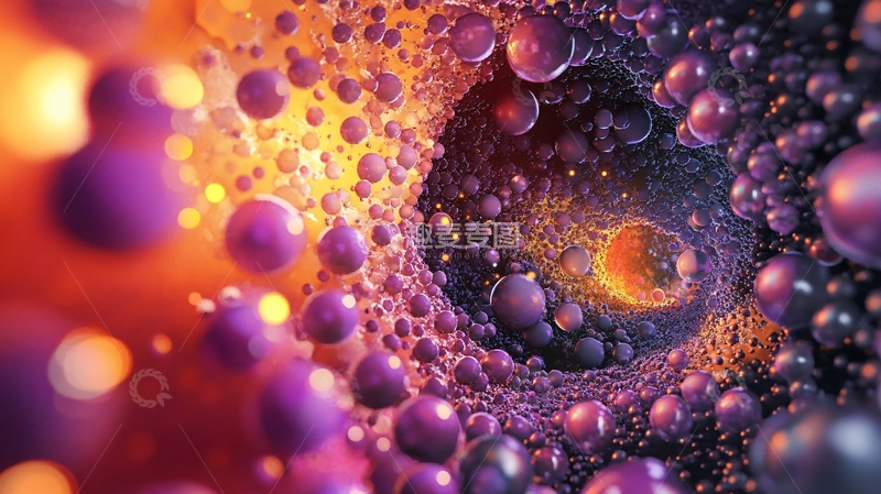 高清大图下载【趣麦麦图】质感球形7