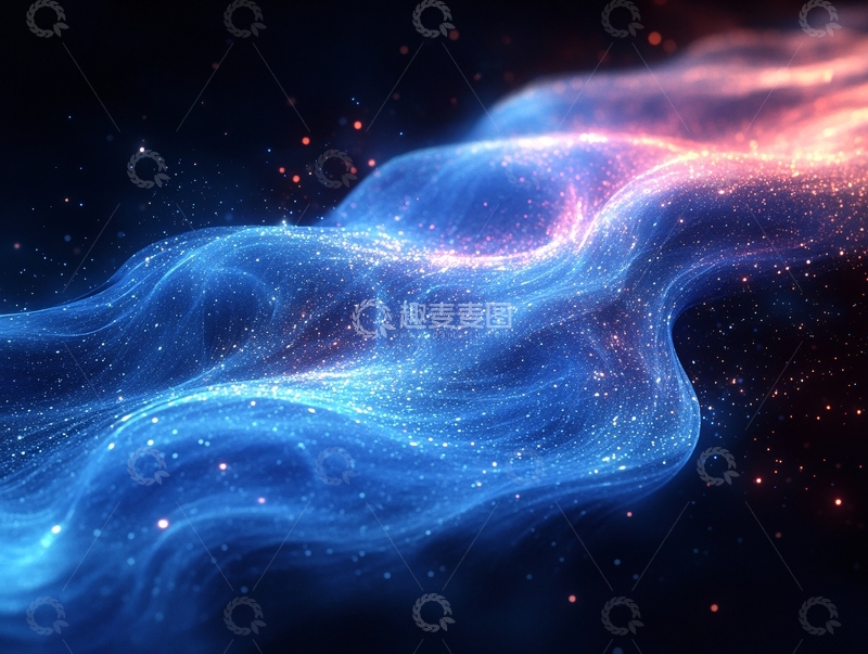 高清大图下载【趣麦麦图】梦幻流畅曲线条