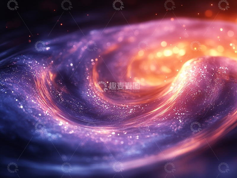 高清大图下载【趣麦麦图】宇宙漩涡会议背景74