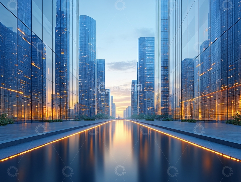 高清大图下载【趣麦麦图】金融城建筑风光