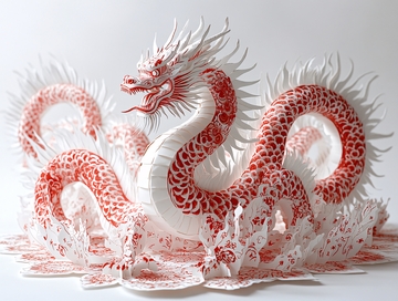 龙立体图案2