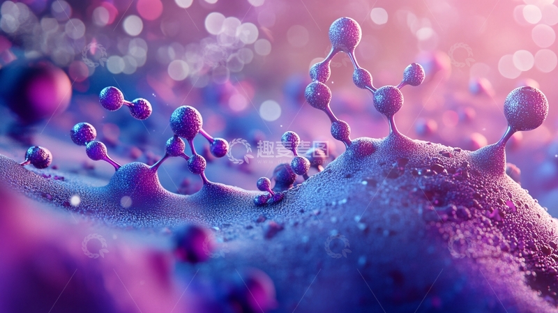 高清大图下载【趣麦麦图】生命科学科技医学背景9