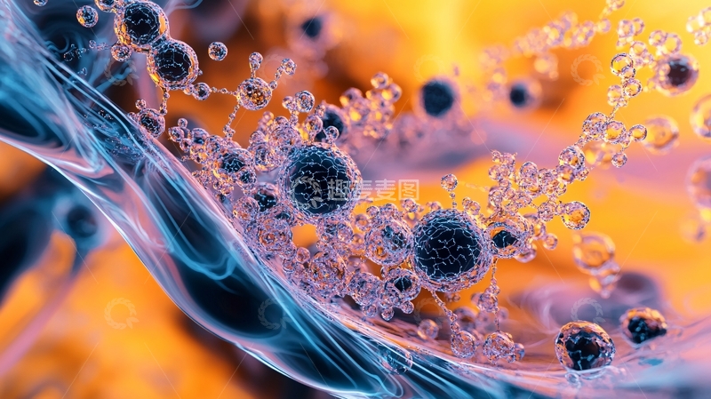 高清大图下载【趣麦麦图】病毒微生物素材2