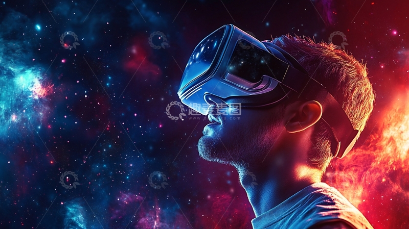 高清大图下载【趣麦麦图】创意科技宇宙