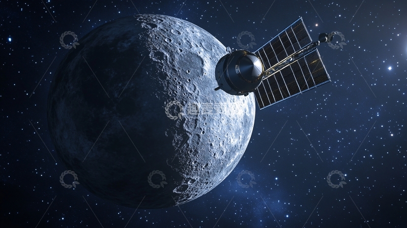 高清大图下载【趣麦麦图】嫦娥卫星