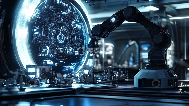 高清大图下载【趣麦麦图】震撼制造业科技感9