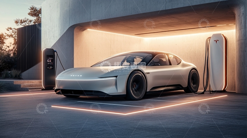 高清大图下载【趣麦麦图】能源汽车电池