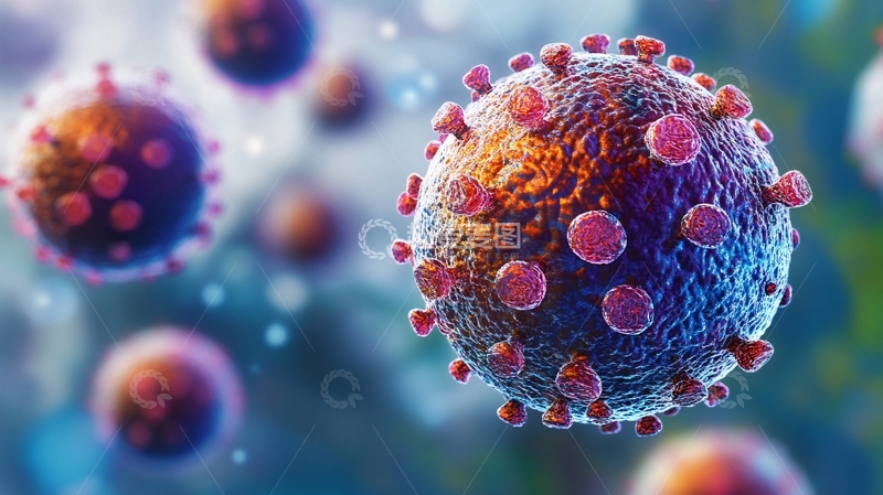 高清大图下载【趣麦麦图】病毒高清图7