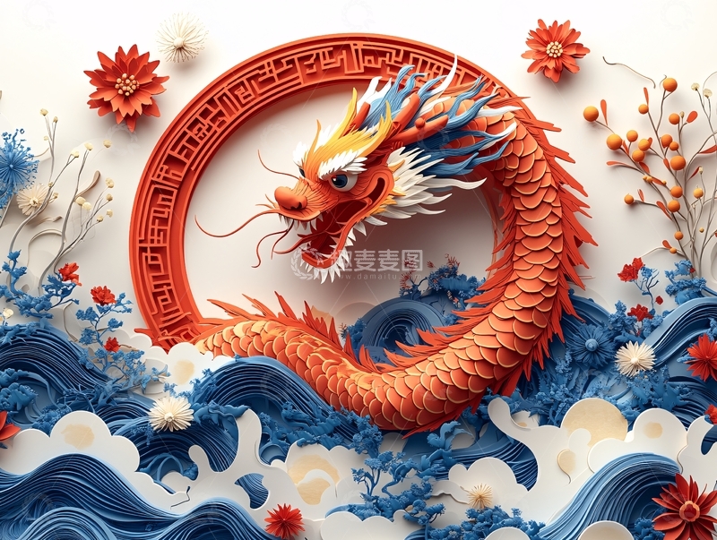 龙年包装插画61