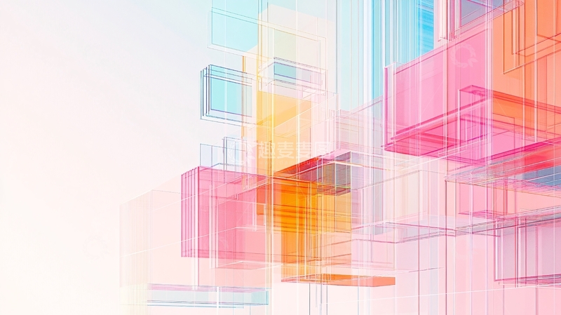 高清大图下载【趣麦麦图】线条色块1