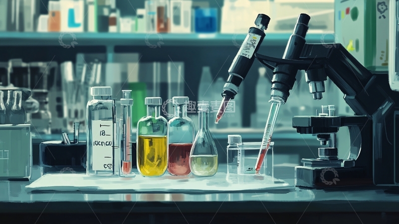 高清大图下载【趣麦麦图】实验室素材1