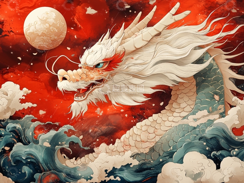 高清大图下载【趣麦麦图】龙年插画合集5