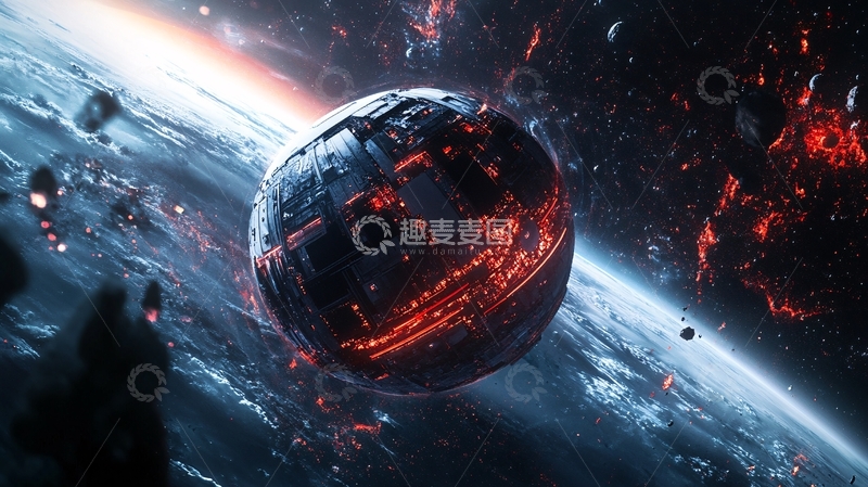 高清大图下载【趣麦麦图】卫星通信技术