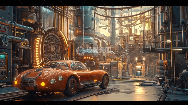 高清大图下载【趣麦麦图】汽车科幻影片1