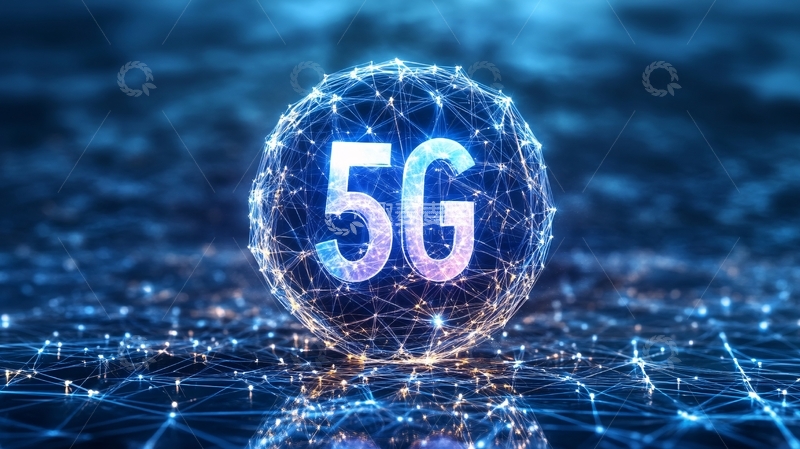 高清大图下载【趣麦麦图】网络蓝色科技1