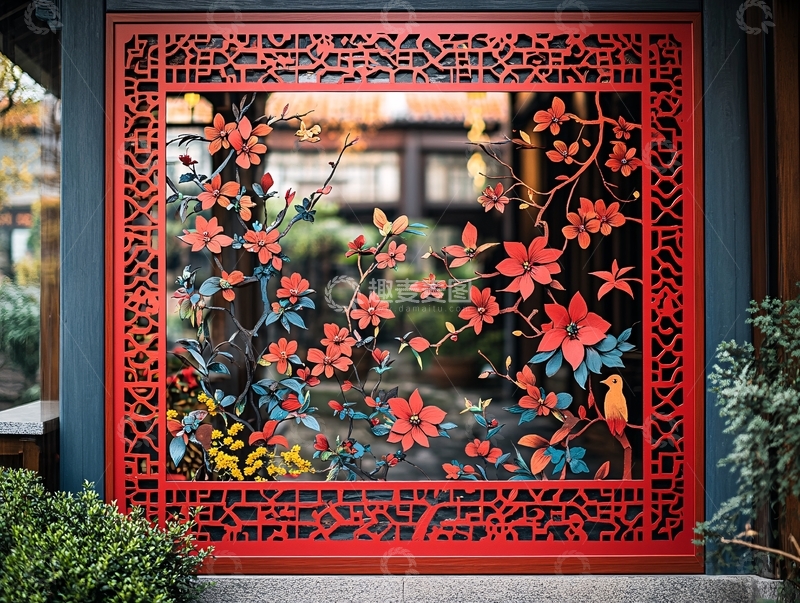 高清大图下载【趣麦麦图】窗花素材