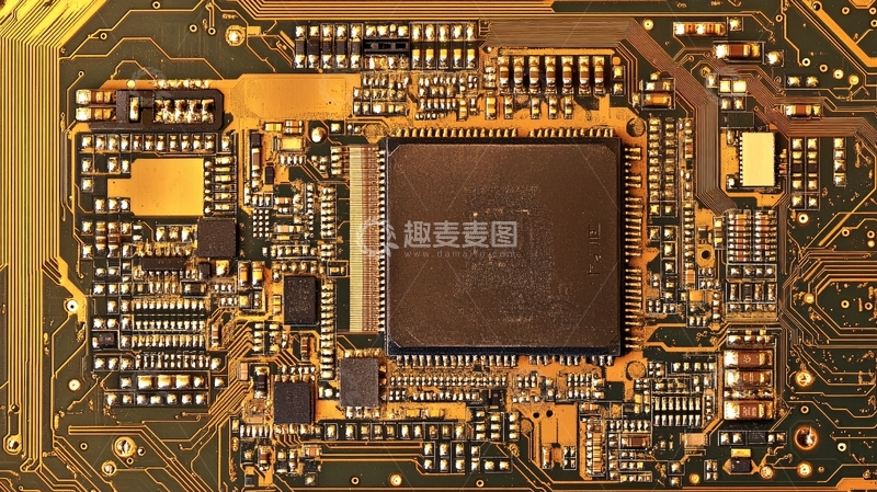 高清大图下载【趣麦麦图】芯片产业1