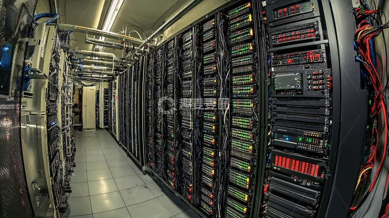 高清大图下载【趣麦麦图】服务器过道11