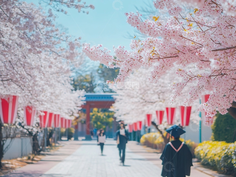 樱花展拍照打卡