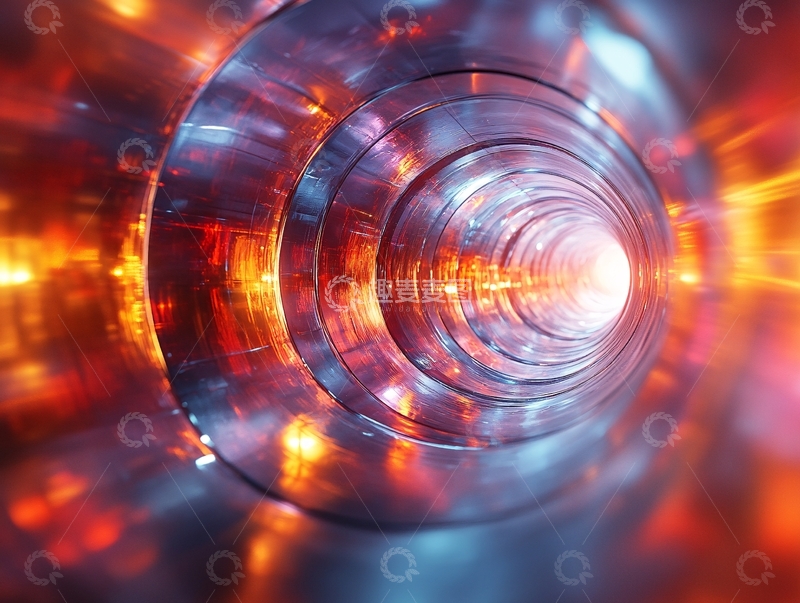 高清大图下载【趣麦麦图】科技漩涡隧道42