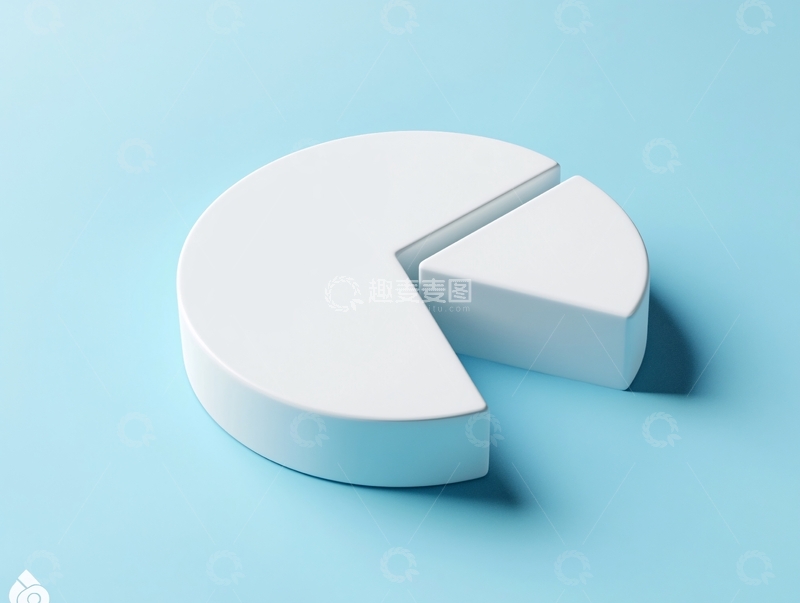 高清大图下载【趣麦麦图】立体饼状图3