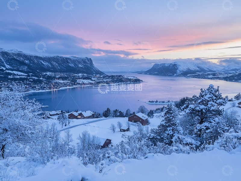 高清大图下载【趣麦麦图】北欧小镇旅游