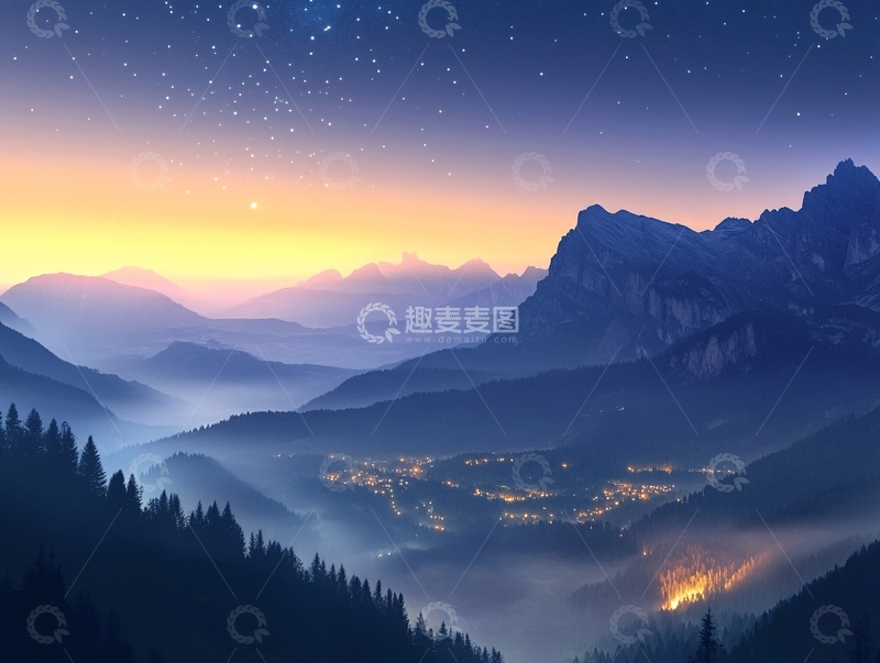 高清大图下载【趣麦麦图】宽屏风景画130