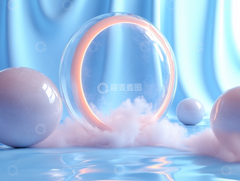 高清大图下载【趣麦麦图】梦幻球体2