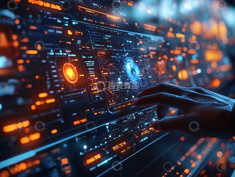 高清大图下载【趣麦麦图】虚拟大屏1