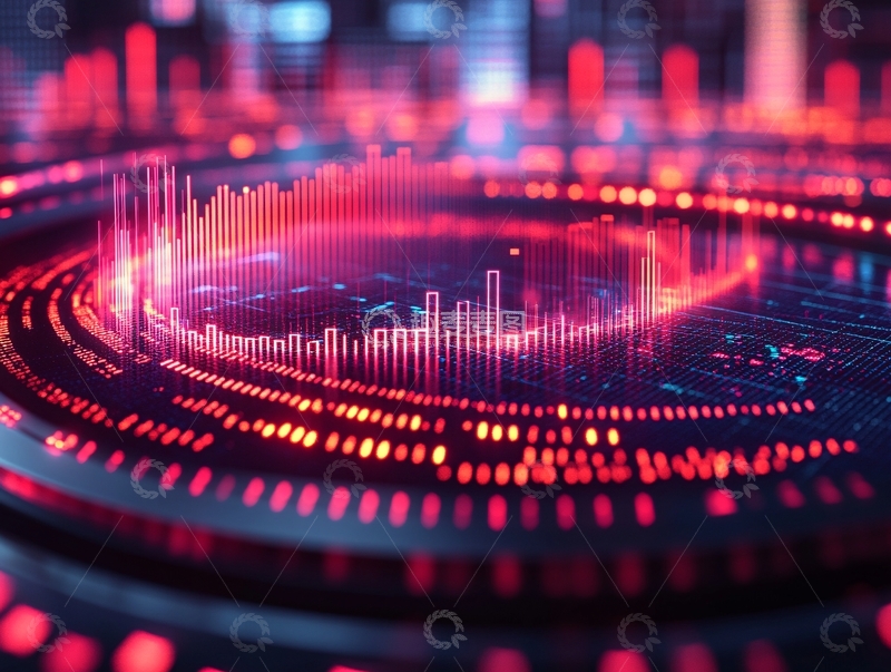 高清大图下载【趣麦麦图】科技数据背景2