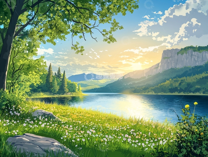 高清大图下载【趣麦麦图】宽屏风景画132