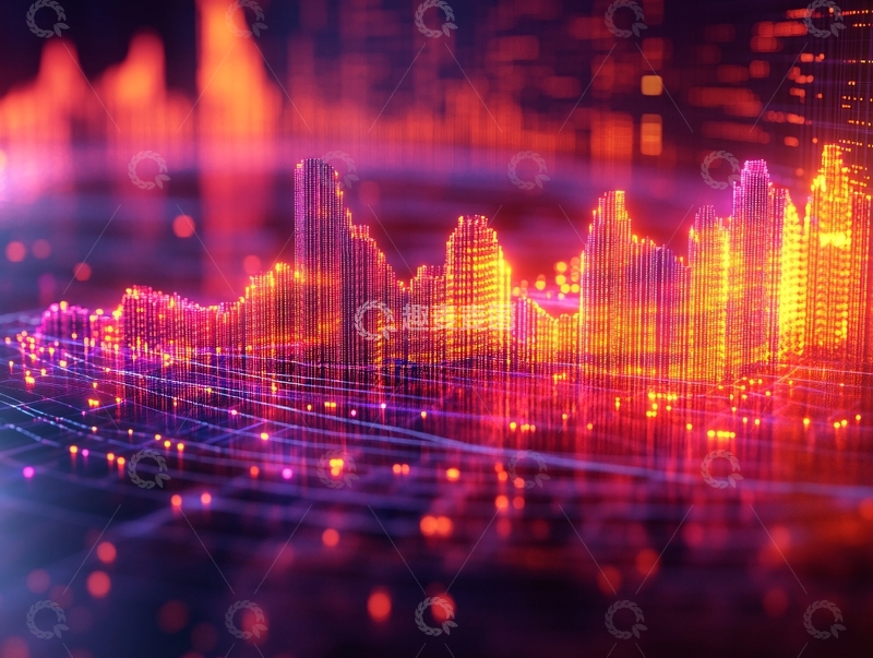 高清大图下载【趣麦麦图】金融线图5