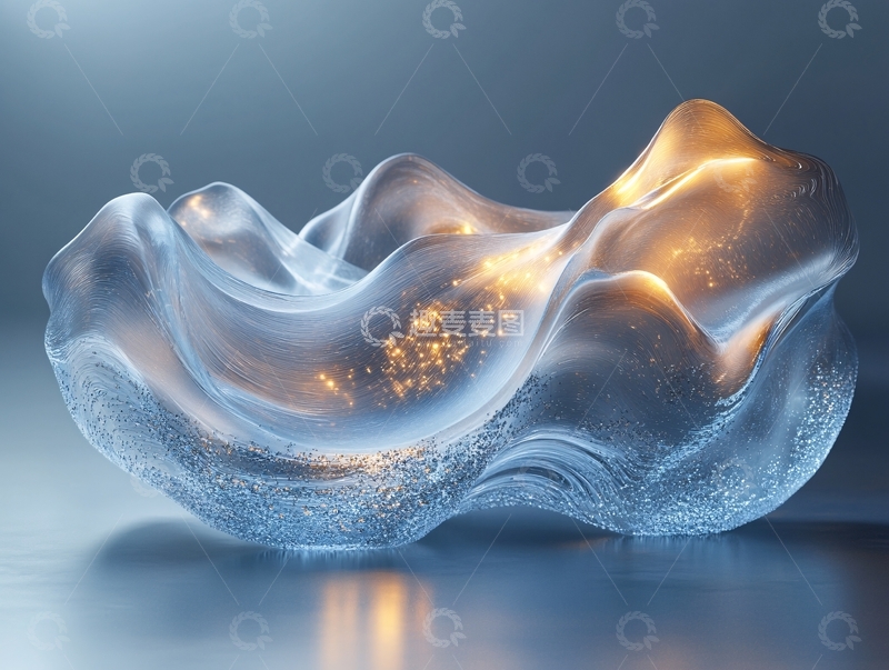 高清大图下载【趣麦麦图】立体渐变发光体设计39