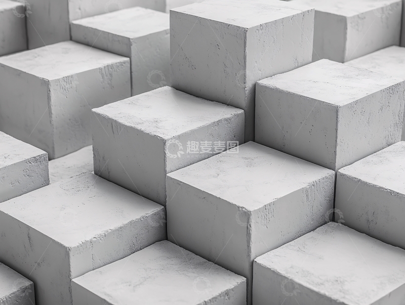 高清大图下载【趣麦麦图】质感立方体1
