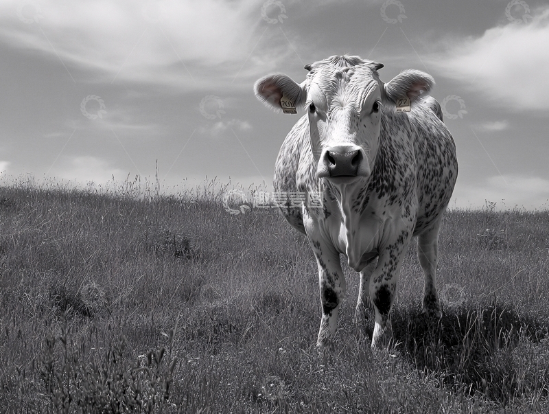 高清大图下载【趣麦麦图】母牛高清图