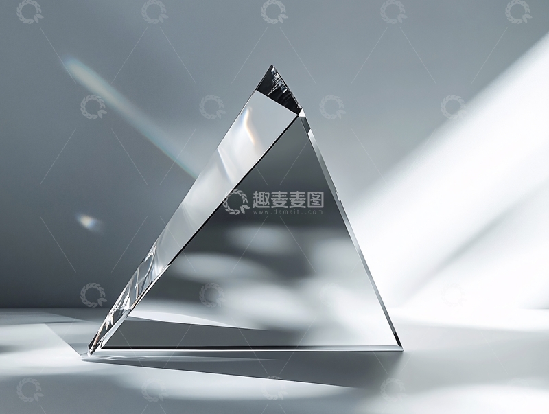 高清大图下载【趣麦麦图】水晶金字塔