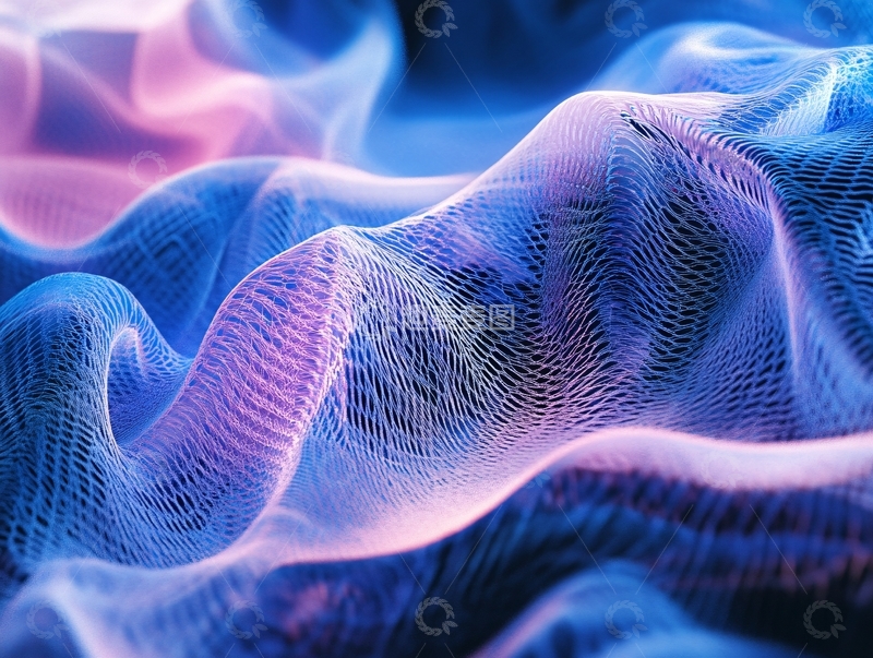 高清大图下载【趣麦麦图】布匹线条唯美背景1