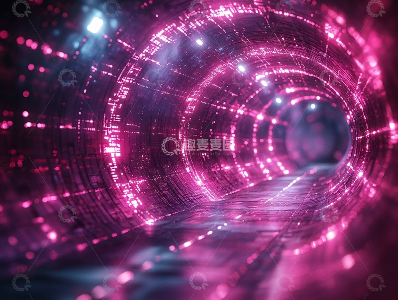 高清大图下载【趣麦麦图】科幻小说隧道7