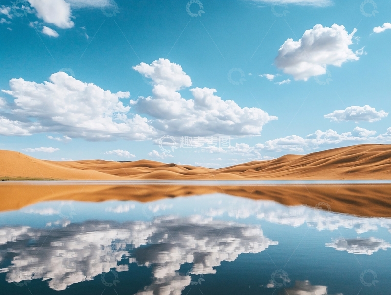 高清大图下载【趣麦麦图】巴丹湖美景