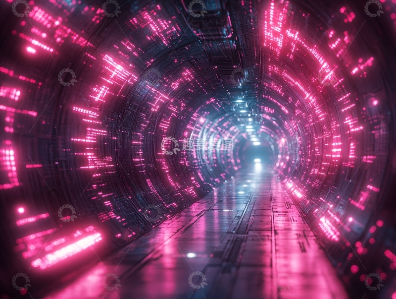 高清大图下载【趣麦麦图】科幻小说隧道6