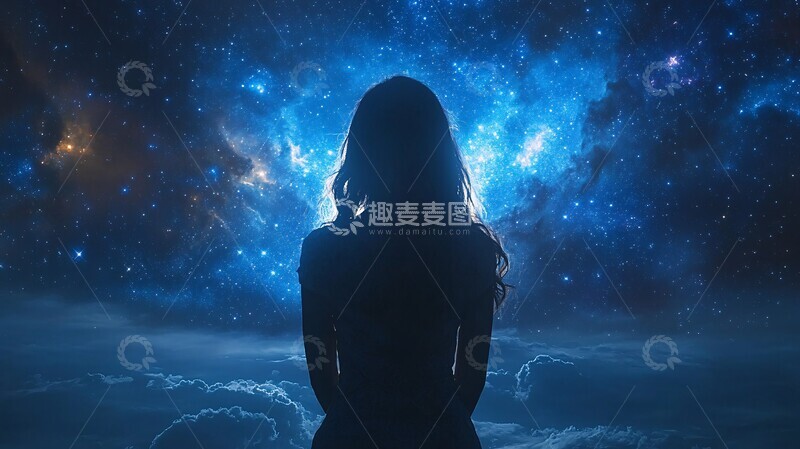 高清大图下载【趣麦麦图】梦幻的宇宙星空3