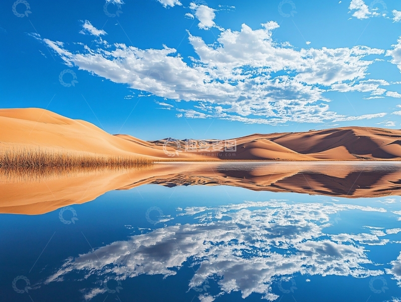 高清大图下载【趣麦麦图】云影湖光