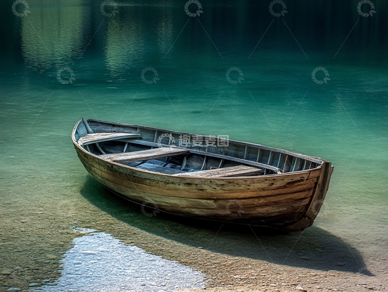 高清大图下载【趣麦麦图】唯美小船