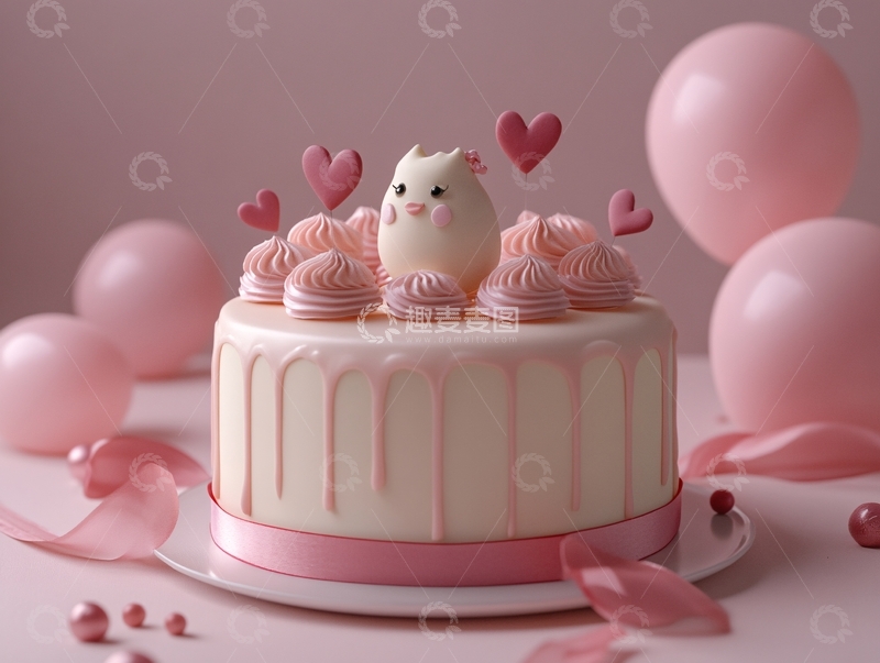 高清大图下载【趣麦麦图】蛋糕元素1