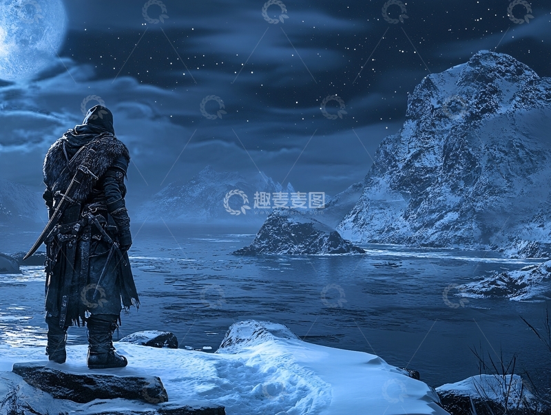 高清大图下载【趣麦麦图】游戏电影插画