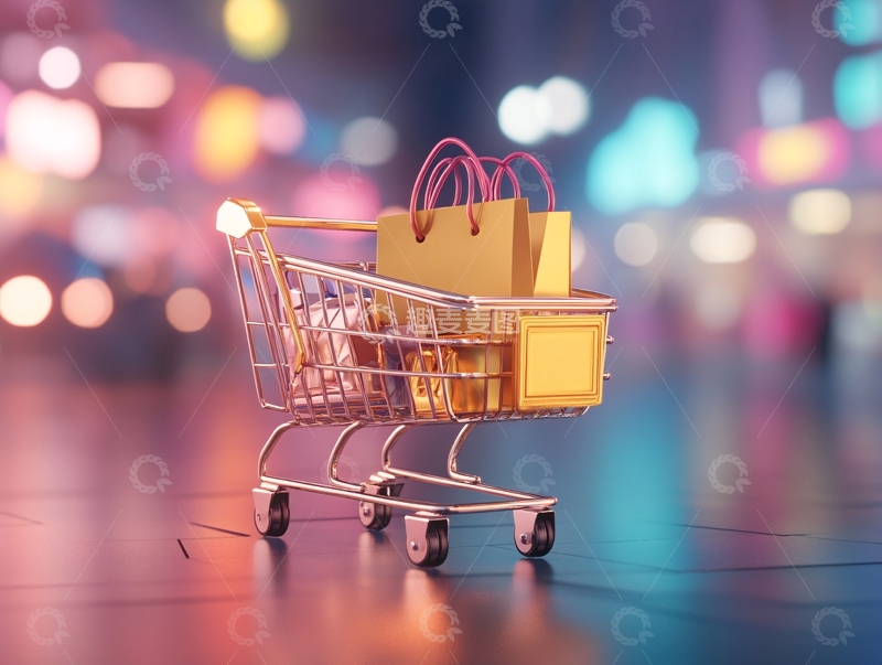 高清大图下载【趣麦麦图】消费节购物节