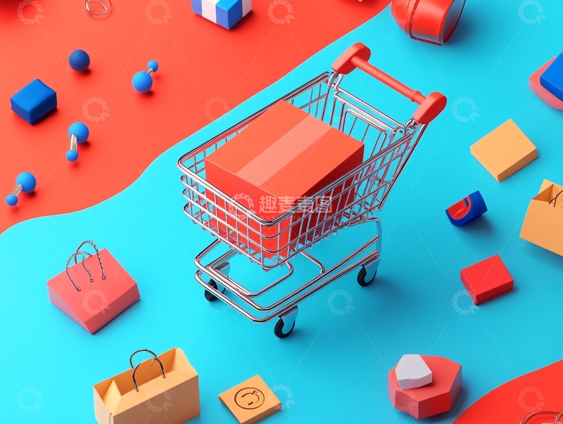 高清大图下载【趣麦麦图】跨境消费2