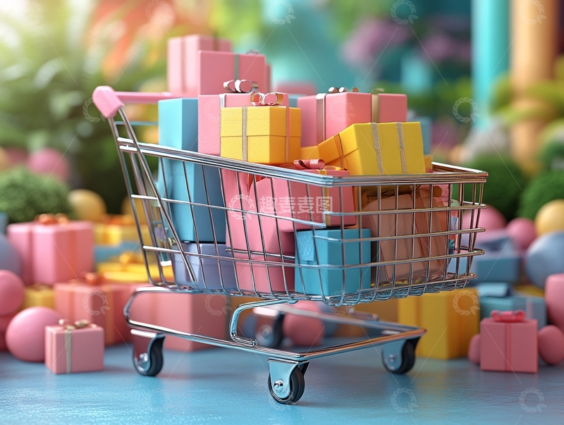 高清大图下载【趣麦麦图】消费节购物节3