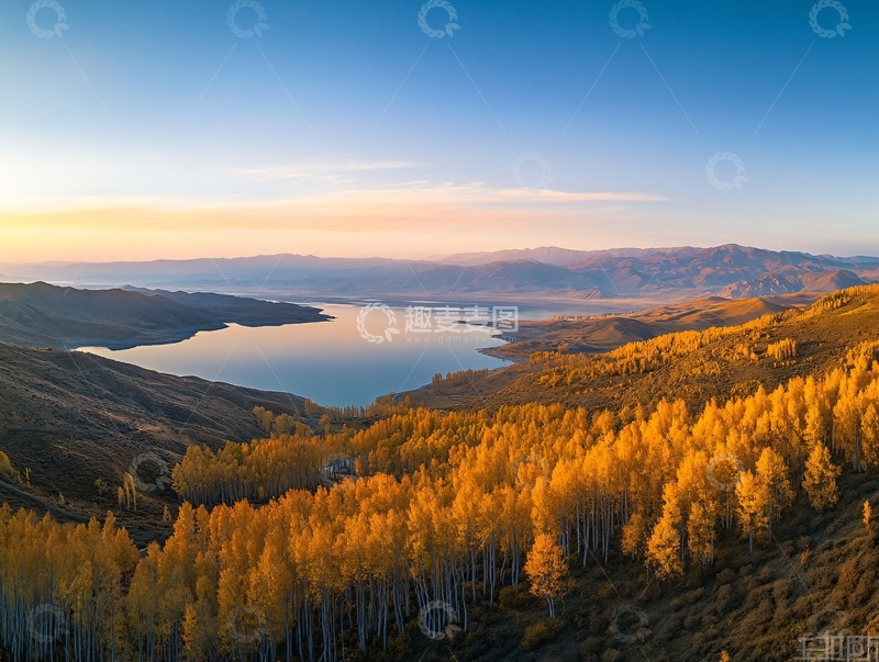 高清大图下载【趣麦麦图】北疆风光高清背景1