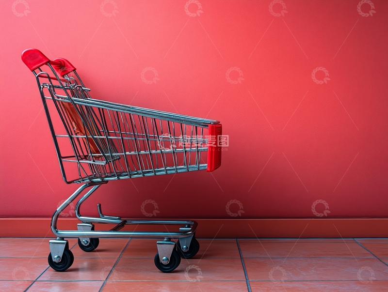 高清大图下载【趣麦麦图】购物车壁纸1